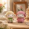 Resin Craft 2027 Lamb Statue Cute New Year Ornaments Elegant Sheep Year Figurine  Office Desk