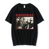 Hip Hop Street Casual Top Y2k Rock Tops Vintage Classic Radiohead T Shirt North America Tour Rock Boy Women's Print Tees Unisex