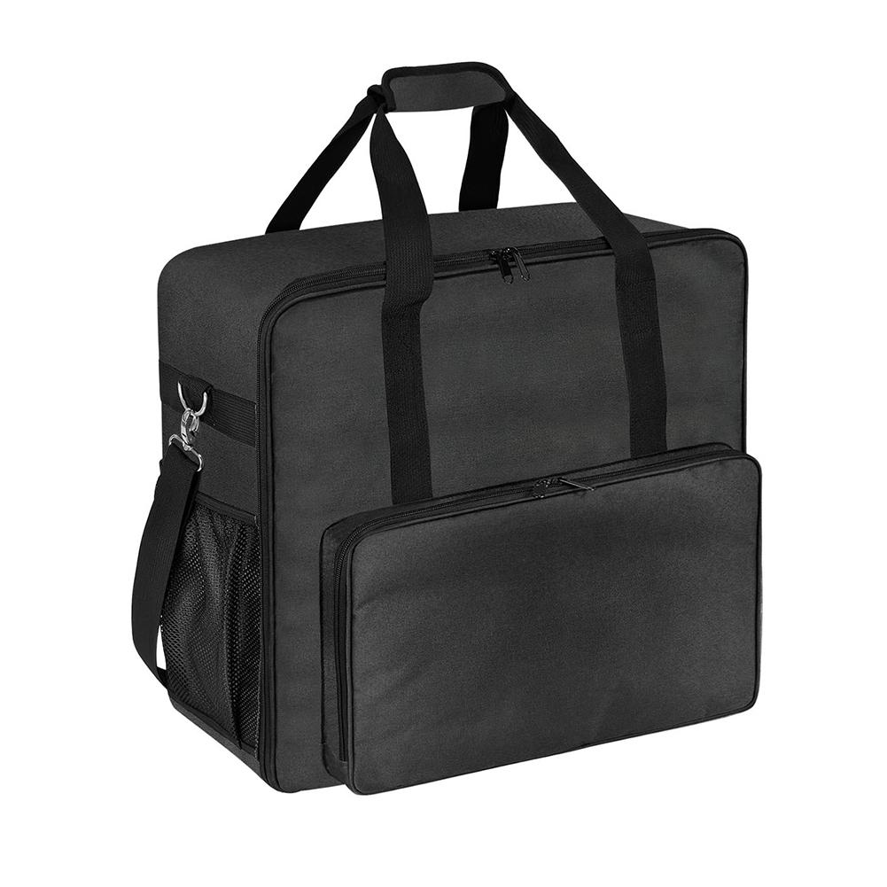 Удобный для путешествий Чехол для переноски аппарата для смузи NJ FS301 с сетчатыми карманами двойной молнией и надежной застежкой чёрный 9100₽