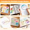 96/72/48/24 Colors Dual-Tip Glitter Marker Set -Fine-Point Watercolor Pens with Vibrant Colors, Greeting Cards, Mugs, Wooden DIY