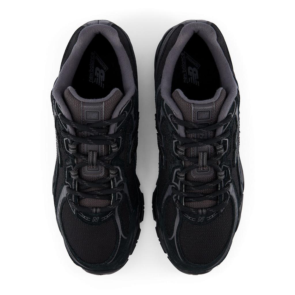 New Balance 740 Sneakers Suede Textile Black