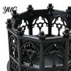 Dark Gothic Aesthetic Decor Style Hollow Storage Box, Decorative PLA Trinket Organizer with Architectural Academia Window Pattern, Display Case