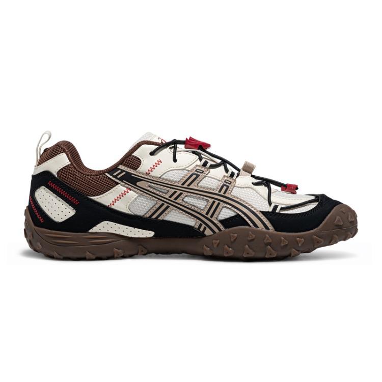 Asics GEL AMMG Laufschuhe Unisex Niedrig geschnitten Ecru/Schwarz