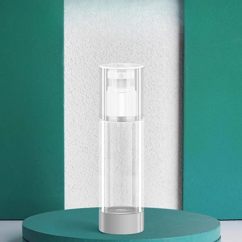 Vacuum-packed Portable Press-type Travel Spray BottleTravel Toner Cosmetic Foundation Sample Empty Bottle