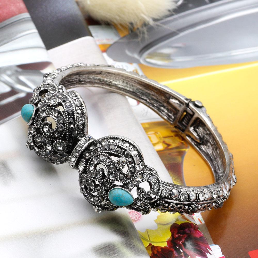 Bracciale Rigido Classico Donna CHARLINLIOL – Placcato Oro 18K, Acciaio Inox 316L, Ipoallergenico, Regalo Elegante