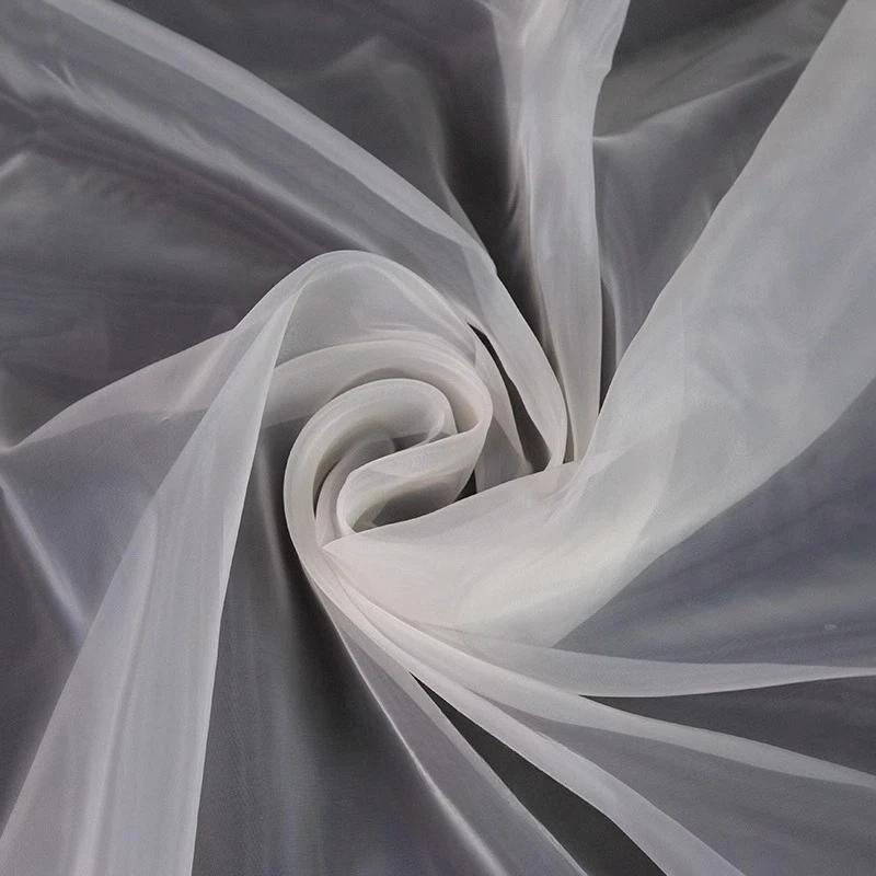 Breiter 160cm Verschlüsselter Gaze Organza Stoff Meterware Paillettenbesetzt für Bühnenröcke Hintergrund Nähen Dekoration DIY Glatt