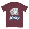 Herren T-Shirt Kirbys Blaue Sterne Hipster 100% Baumwolle T-Shirts Kurzarm T-Shirts Rundhals Kleidung Bedruckt