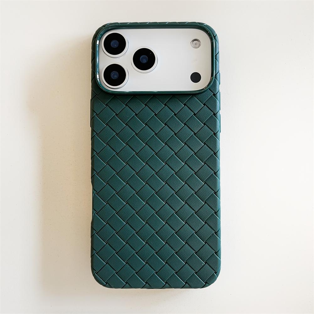 Texture Intrecciata di Alta Gamma Dissipazione del Calore Adatta per Apple iPhone 17 Pro/17 Air, iPhone 17 Pro Max Guscio Morbido in Silicone Ultra-Sottile
