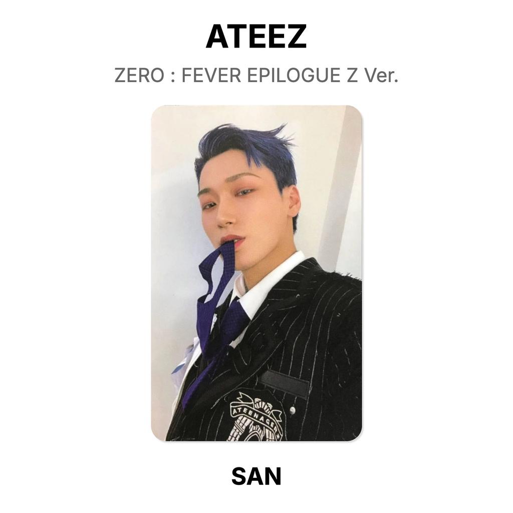 ATEEZ ZERO : FEVER EPILOGUE Z Ver. Official Photocard