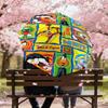 1PC Warner cartoon characters Umbrella-8-Rib Reinforced, Automatic Open, Lightweight & Durable-A50