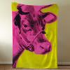 A-AndyS-ES W-WarholS-ES Art Blanket Throw Super Cosy Plush Living Room Sofa Couch Childish Birthday Gifts