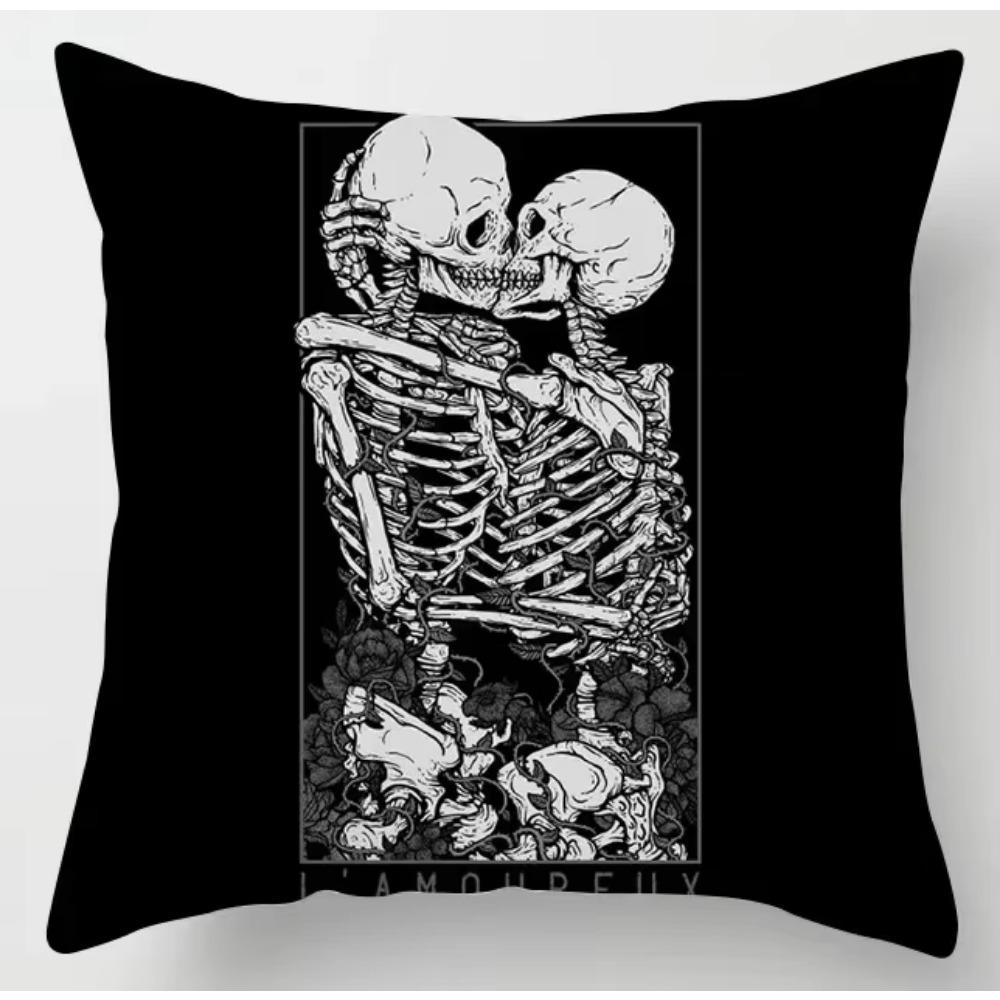 

Скандинавский черно-белый геометрический принт наволочка для подушки для дома, гостиной, дивана, декоративная подушка 66x66cm