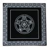 Altar Setup Board Game Mat Black White Tarot Table Cloth New Decorative Tablecloth  Tarot Reading