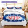 Vålerenga Bedding Quilt Set Quilt Cover Pillowcase Home Decoration Birthday Gift (1 * duvet cover + 2 * pillowcase, without core)