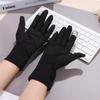 Gloves Anti-UV Gloves Outdoor Mittens Summer Sunscreen Gloves Women Driving Gloves Solid Color