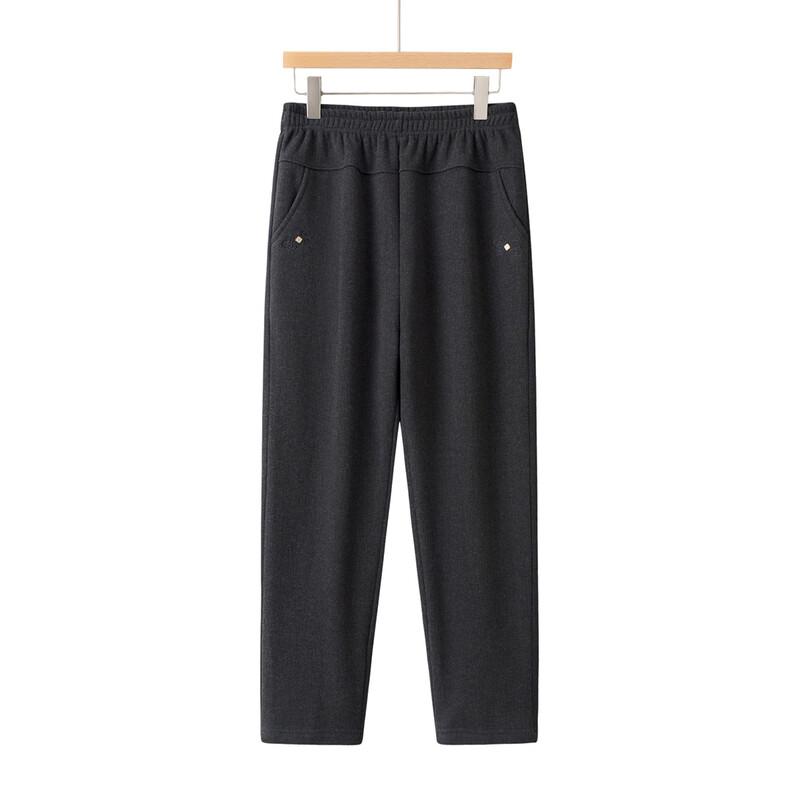 Women's High-Waist Fleece-Lined Straight-Leg Winter Pants