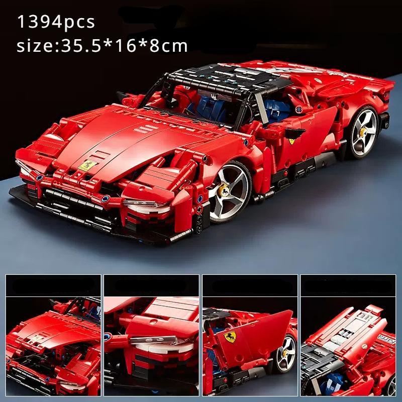 Porsche Da Lanbo 911 Baoma Puzzle Assemblage Bloc de Construction Voiture Jouets