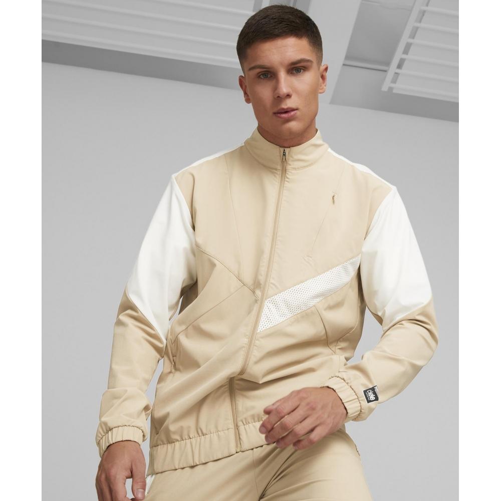 Puma Xcelle Woven Tracksuit Jacket   Beige  523424 89