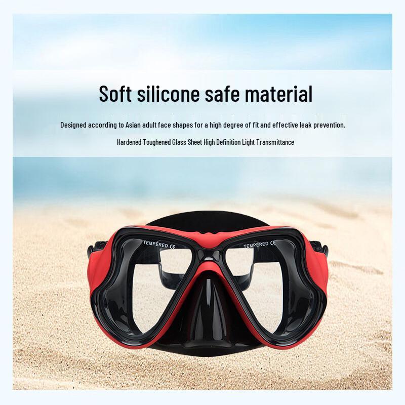 Integrated Diving Mask Goggles