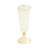 25pcs 150ml Disposable Cups Sparkling Champagne Bar Cups Plastic Champagne Flutes Clear Toasting Glasses for Weddings Party