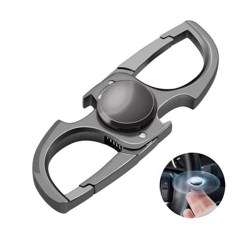 Schlüsselanhänger Flaschenöffner Fidget Spinner Stressabbau Spielzeug für Erwachsene EDC Gadgets Spielzeug zur Stressbewältigung
