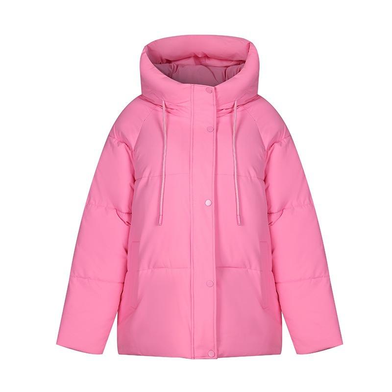 Cotton-padded Women's Short Hooded Winter New Versatile Casual Cotton-padded Jacket Bread Jacket Thick