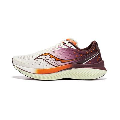 Endorphin Speed 3 Cómodo Malla Transpirable Amortiguación Rebote Caña Baja Zapatillas de Running de Entrenamiento para Carreras Unisex Beige Marrón S20756-215