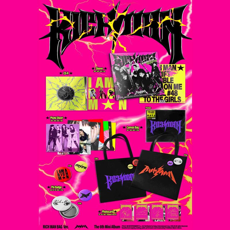 aespa 6th Mini Album [Rich Man] (RICH MAN BAG Ver.)