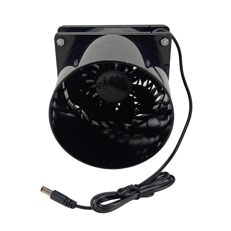 Solar Propelled Ventilation Fan ABS Plastic Detachable Plan Exemplary For Greenhouses Hydroponics Offices