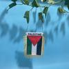 SKY FLAG Palästina Auto Fensterflagge 8*12cm Polyester beidseitig bedruckt Palästina Hänge-Wimpel Flaggen Palästina Mini Flagge