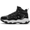 Fabric Synthetic Leather Comfortable Versatile High-Top Dad Shoes Unisex Sneaker Black K0CZ5MC90-990