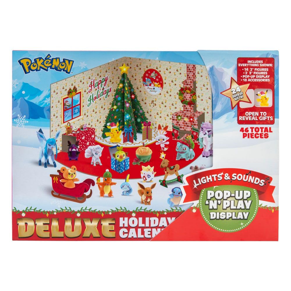 Pokémon Deluxe Holiday Calendar 2021 - Amazon Exclusive