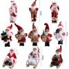 Ornaments Home Table Decor Hanging Pendants Santa Claus Doll Santa Figure Christmas Decorations