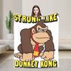 Super Warm BlanketStudents Travel Donkeyed Kongs  Throw Blanket  Flannel Bedspread For Couch Chair Funny Sofa Bed Cover