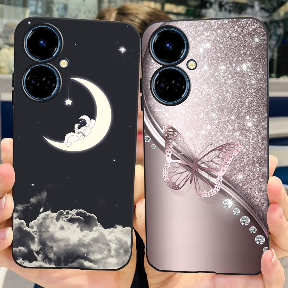For Tecno Camon 19 Neo Case CH6i New Fashion Painted Cover Soft Silicone Phone Case For Tecno Camon 19 Pro 5G Camon19 Neo Bumper
