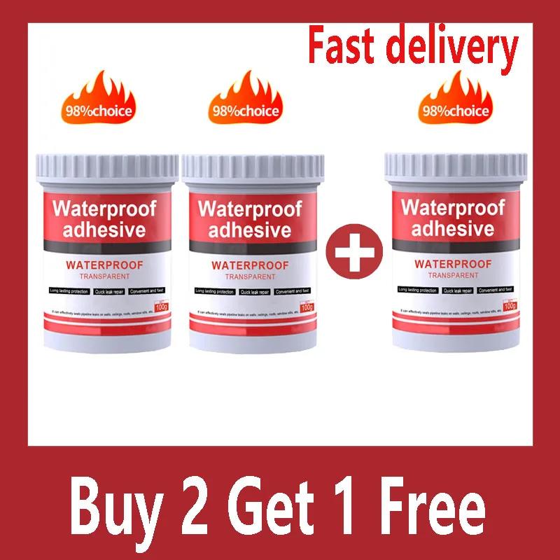 Transparent Waterproof Sealant Strong Invisible Waterproof Agent Sealant Leak-Free Glue Adhesive Sealing Coating Repair Tools