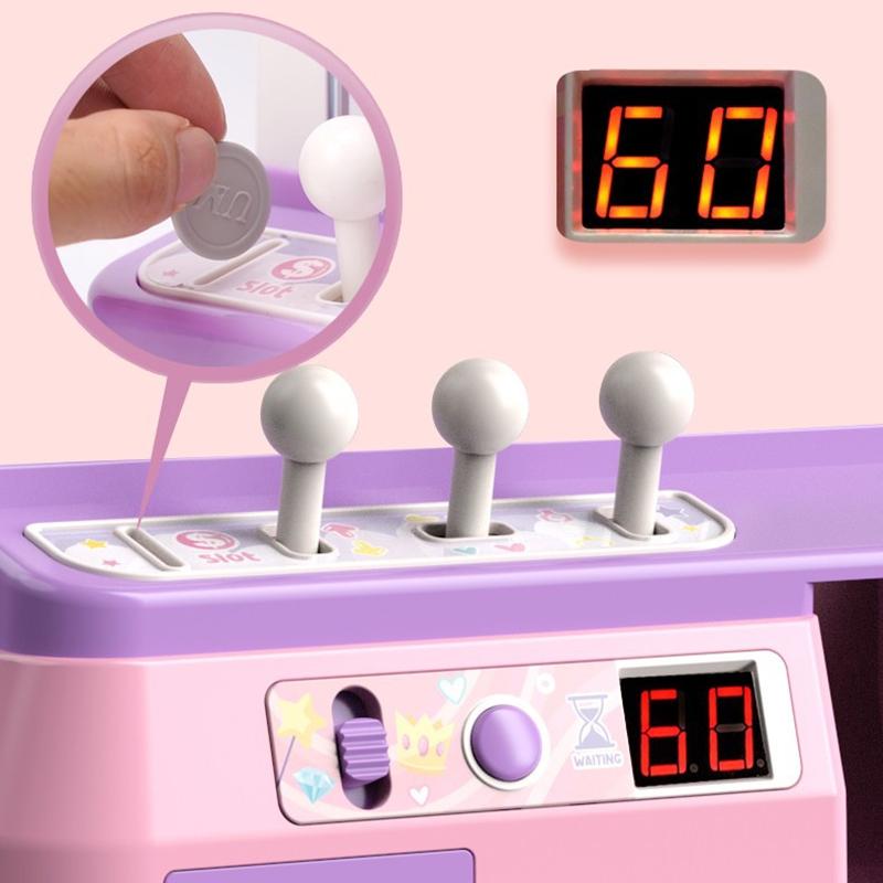 Children's Doll Grabbing Machine, Small Household Mini Clip Doll, Large Coin Twist Machine