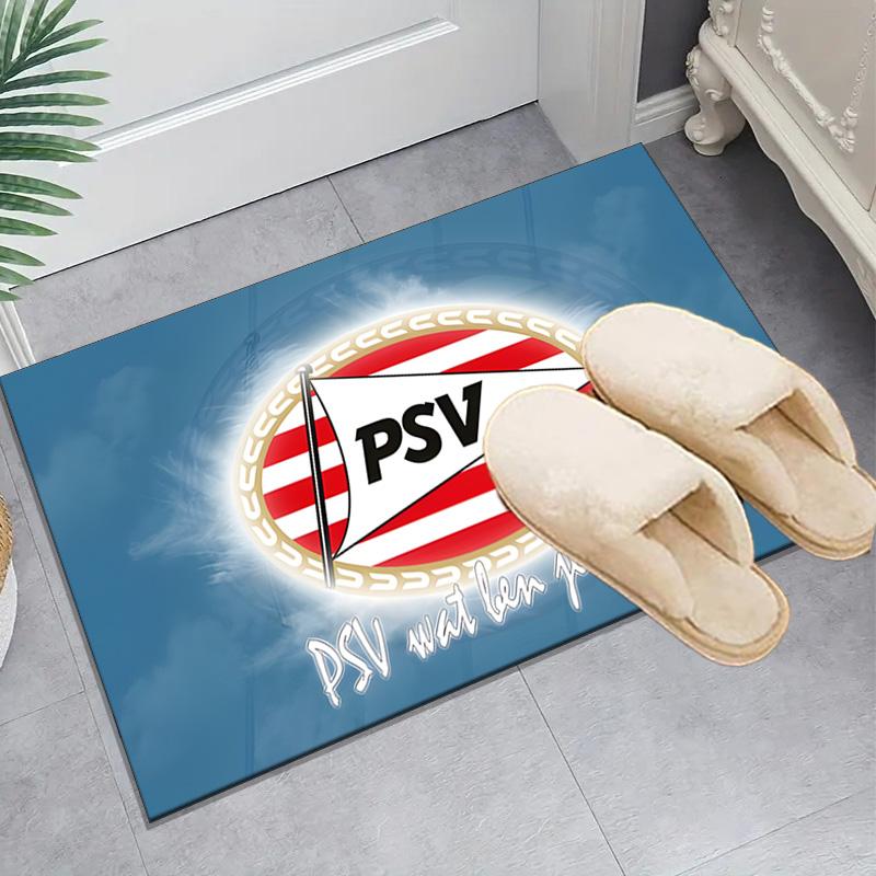 1PC Psv Sports Emblem Floor Mat for Living Room, Game Rooms, Office, Bedroom, Office Floor Mat Playful Design, Christmas fan gifts