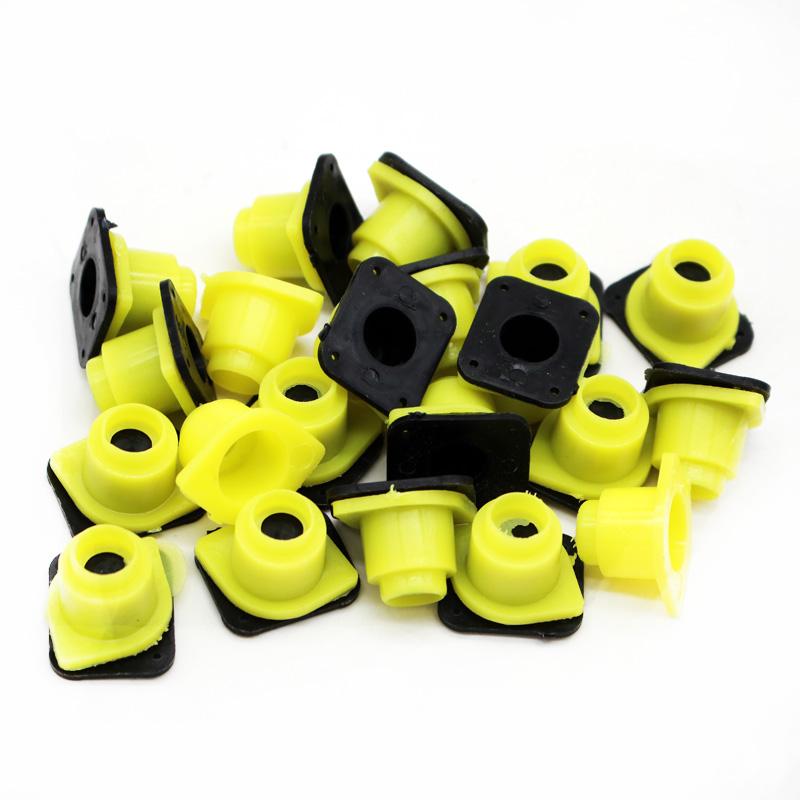 Beekeeping Tools Queen Bee Cage Base Accessories Bee Queen Cell Protective Cover Base Beekeeping Equipment Bee Feeder 20 Sets