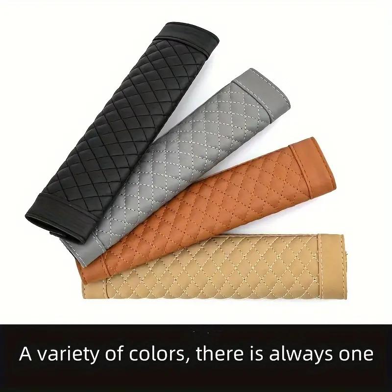 2-Piece Car Safety Seat Belt Comfort Kit - Adjustable Protector Cushions, Soft Shoulder Pads for Ultimate Driving Ease