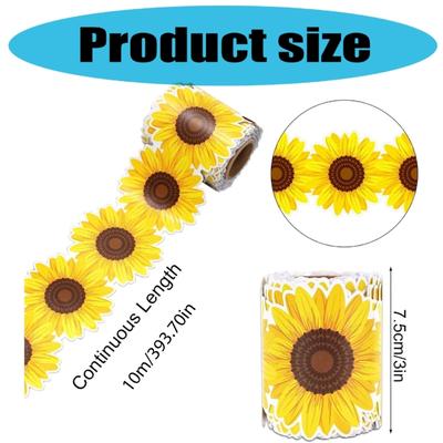10m Bulletin Board Borders Flowers Classroom Blackboards Flowers Border Trim Decoration for Poster Boards Decoration