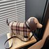 Cute Animal Bag Ins Internet Celebrity Dachshund Female French High-end Commuting One-shoulder Cross-body