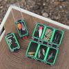 Splicing Fishing Lure Box Glow-in-the-dark Magnetic Clear Portable Waterproof Fishing Hooks Soft Hard Bait Angling Tools Gear Organizer Case