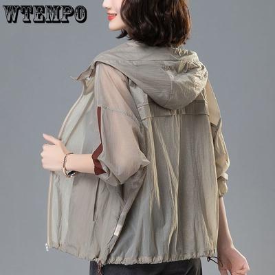 Sunscreen Clothing for Women Summer Lightweight Loose Fashionable and Versatile for Outdoor Women Sunscreen Jacket for Women