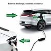 V2L Entlader für Typ2 Auto Entladung EV Kabeladapter für BYD MG IONIQ 5 und mehr Entladung V2L Fahrzeug zu Last Typ 2
