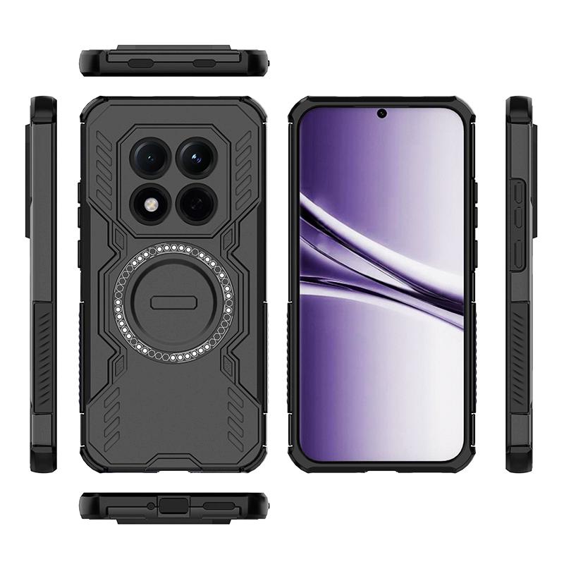KEYSION Heat Dissipation Case for Redmi Note 15 5G 15 Pro 4G Magnetic Cooling Shockproof Phone Cover for Redmi Note 15 Pro+ 5G