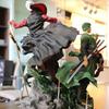 One Piece Anime Figure Master-apprentice Zoro Action Statue Model Toys PVC Desktop Doll Decoration Birthday Gift