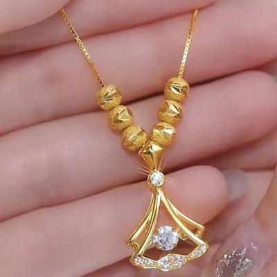 Exquisite Ginkgo-Blatt-Halskette: Elegantes Design 2023, Premium-Qualität, Trendige Schlüsselbein-Kette für Damen