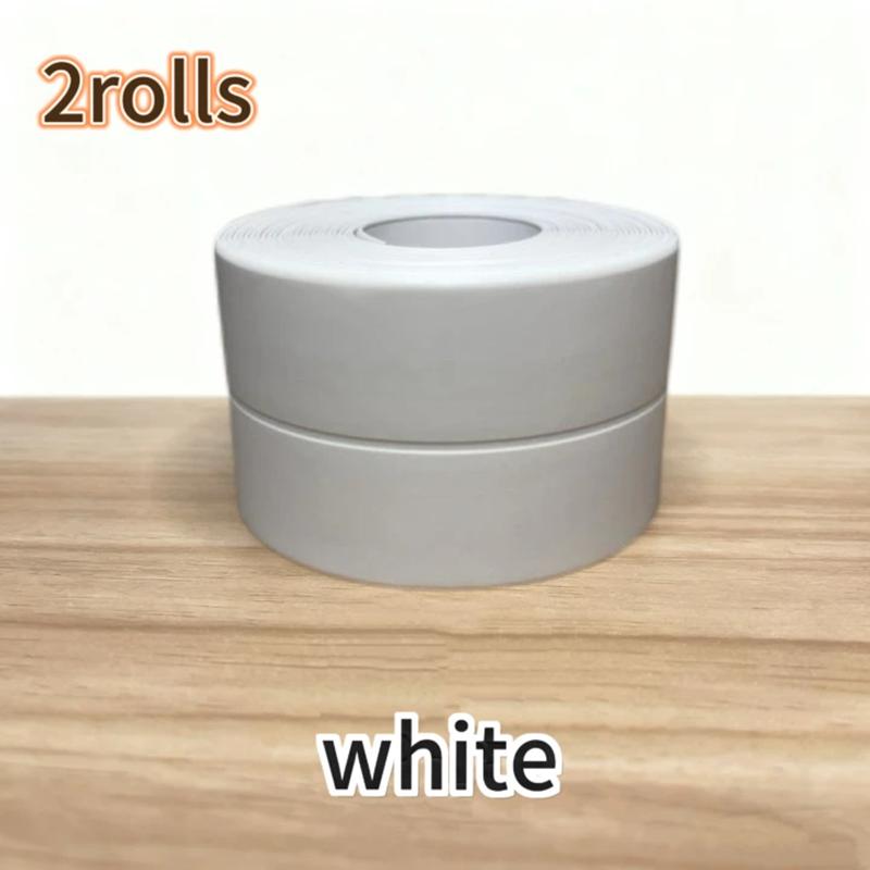 1-3 Rolls Waterproof and Mold Proof Toilet Sealing Strip, Kitchen Bathroom Self-adhesive Sealing Tape, Bathroom Waterproof Tape