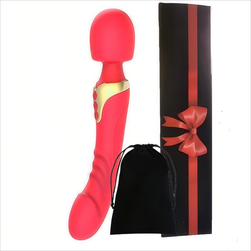 Powerful Magic Wand Vibrator for Women USB Rechargeable 2 Motors Vagina Massager G-Spot Clitoris Stimulator Sex Toys Adult Goods